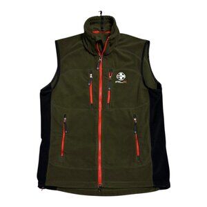 RLX RALPH LAUREN GOLF Fleece Green Casual Outdoor Vest Mens Small